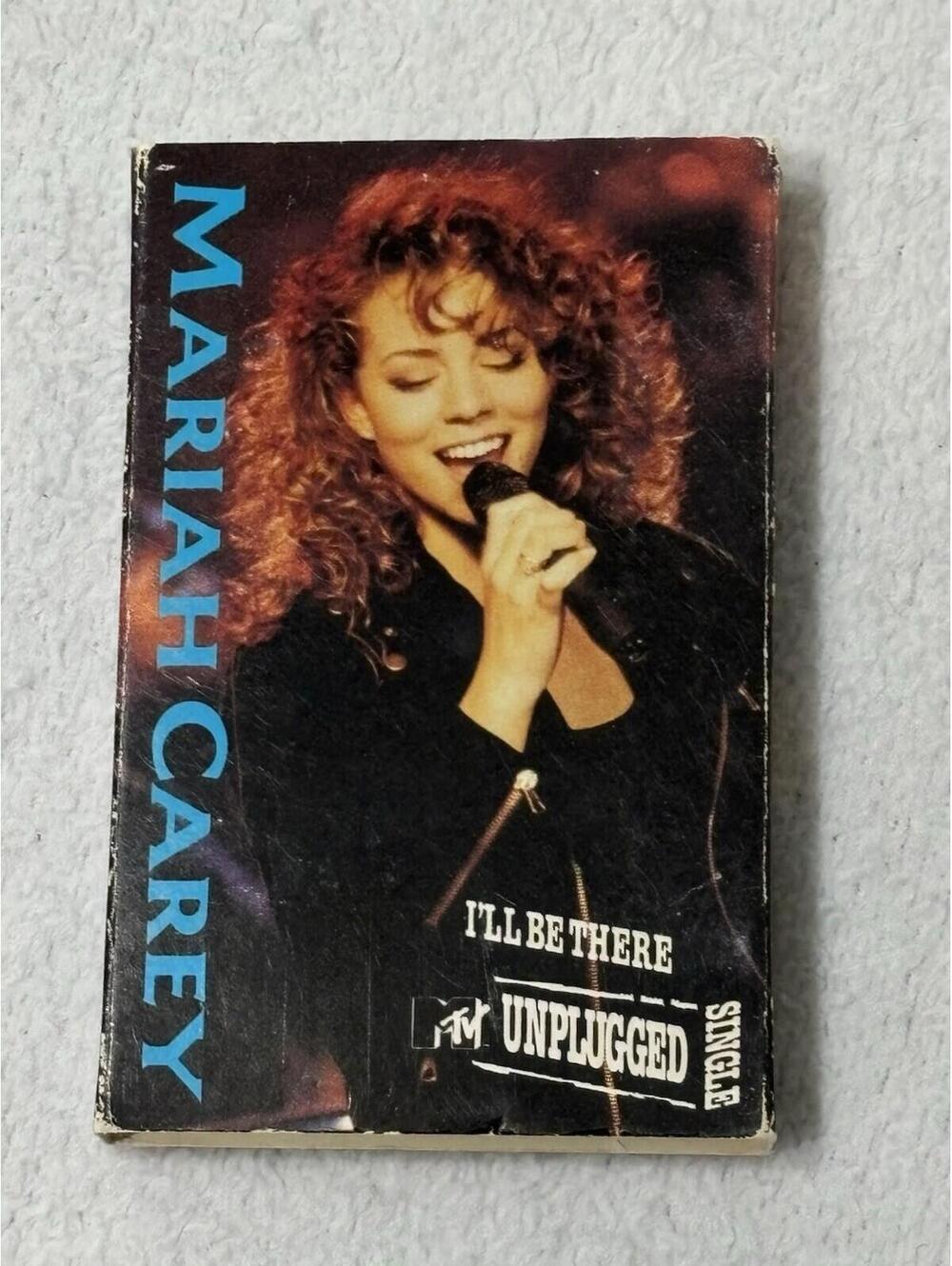 Mariah Carey I'll Be There Cassette Single MTV Unplugged (1991) || pre-owned